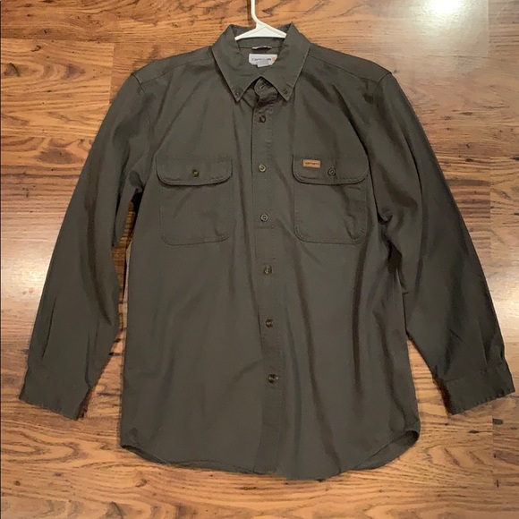 Carhartt Work Flannel Heavyweight Size M - Picture 1 of 3